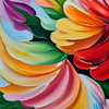 Colorful Floral Art 4