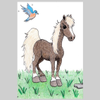 Whimsical Chocolate Horse 
