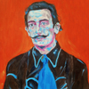 Portrait of Salvador Dali