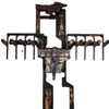 Wall Power of Tau Cross Jesus,Sculpture  Steel Ceramic 