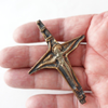Power of Tau Cross Jesus .weapon to fights with Globalism evil .Tau Cross for men knight who figh 