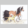Whimsical Dog & Horse Collection - Prints Available