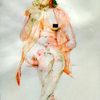 Alida Cropped Watercolor
