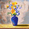Flowers in a vase