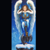 Blue Warrior Angel