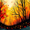 Vibrant Autumn Forest Landscape #2