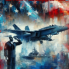 Navy jet