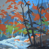 fall in the foothills