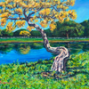 “Yellow Trumpet at Dreher Park”