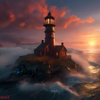 Lighthouse@Sunset2SunsetLightningBeta-high fidelity v2-4x