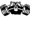 BEAR LAPEL PIN DESIGN