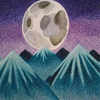 Moonlit Mountains