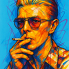 BOWIE ROUGH WILD SKETCH
