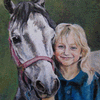 Lara & Willow (oil)