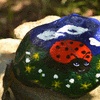 Lady Bug Painting
