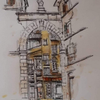 Urban sketch italy