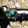 Spectrolite Stone Finland Art Ring  Gomolka Art (SOLD)