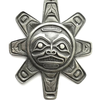 AnitaAvantGardArt ETSY USA HAIDA Spirit SUN West Coast Native 