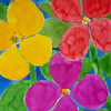 Bright flowers