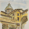 Urban sketch italy
