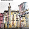 Urban sketch italy