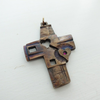 Tau Cross Jesus .For Men Contemporary Cross Jesus Pendant Mirek Gomolka Art 