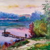 Evening by the Reservoir