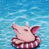 Enjoying the water