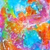 495. Magma, acrylic on canvas, 118*135cm, shipping in tube