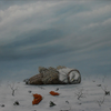 winterlandscape with owl