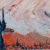 orange desert
