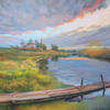 Evening on a Quiet River