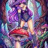 Lavender Lace Enchantress