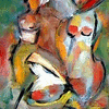 three women