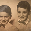 My brother and I, 1955