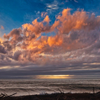 Napier. Sunrise After Cyclone Gabrielle 2