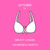 October is breast cancer awareness month.