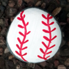 Rock Baseball Painting
