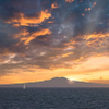 Sunset Over Rangitoto Island