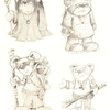 Teddy Character Sketches