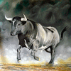 Bull in the Camargue 2