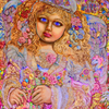 Yumi Sugai. Christmas light angel.