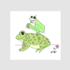 Leap Frog & Toad Whimsical Illustration