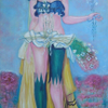 Girl with Flowers, 2017 