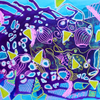 175. Tundra Acrylic, Watercolor on Linen 52x73cm,