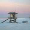 Coquina Beach Lifeguard Towers