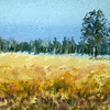 Nature beauty aceo painting
