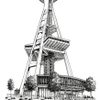 Seattle Space Needle pencil drawing Kingkaps7