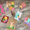 Hand-Painted Easter Gift Bags