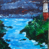 Lighthouse ACEO